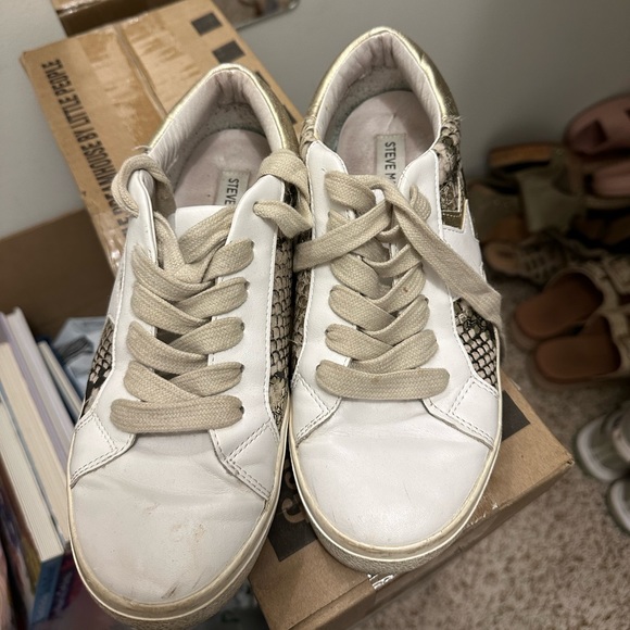 Steve Madden Sienna Multi Snake Sneaker - Picture 2 of 4